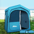 Weisshorn Double Camping Shower Toilet Tent Outdoor Fast Set Up Change Room - Outdoorium