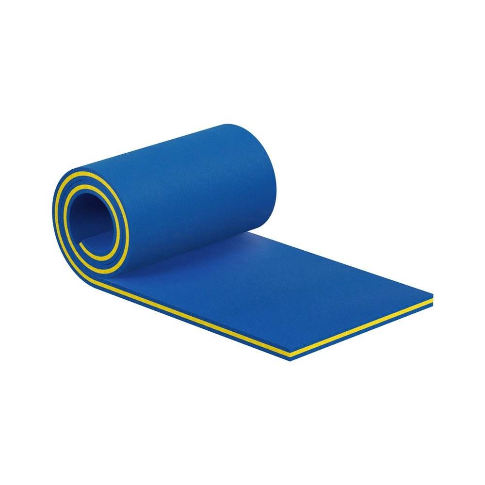 Weisshorn Floating Water Mat 55x180cm Foam Pad Swimming Pool Platform Blue - Outdoorium