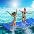 Weisshorn Floating Water Mat 55x180cm Foam Pad Swimming Pool Platform Blue - Outdoorium