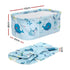 Weisshorn Foldable Bathtub PVC Spa Bucket Inflatable Cushion 114x62cm Blue - Outdoorium