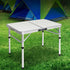 Weisshorn Folding Camping Table 90CM Adjustable Portable Outdoor Picnic Desk | Outdoorium