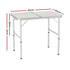 Weisshorn Folding Camping Table 90CM Adjustable Portable Outdoor Picnic Desk | Outdoorium