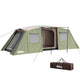 Weisshorn Instant Up Camping Tent 10 Person Outdoor Family Hiking Tents 3 Rooms | Outdoorium