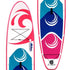 Weisshorn Stand Up Paddle Board 11ft Inflatable SUP Surfboard Paddleboard Kayak Surf Pink - Outdoorium