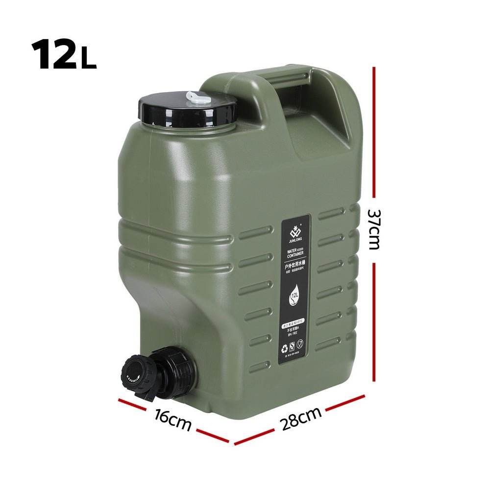 Weisshorn12L Water Container Jerry Can Bucket Camping Outdoor Storage Tank | Outdoorium