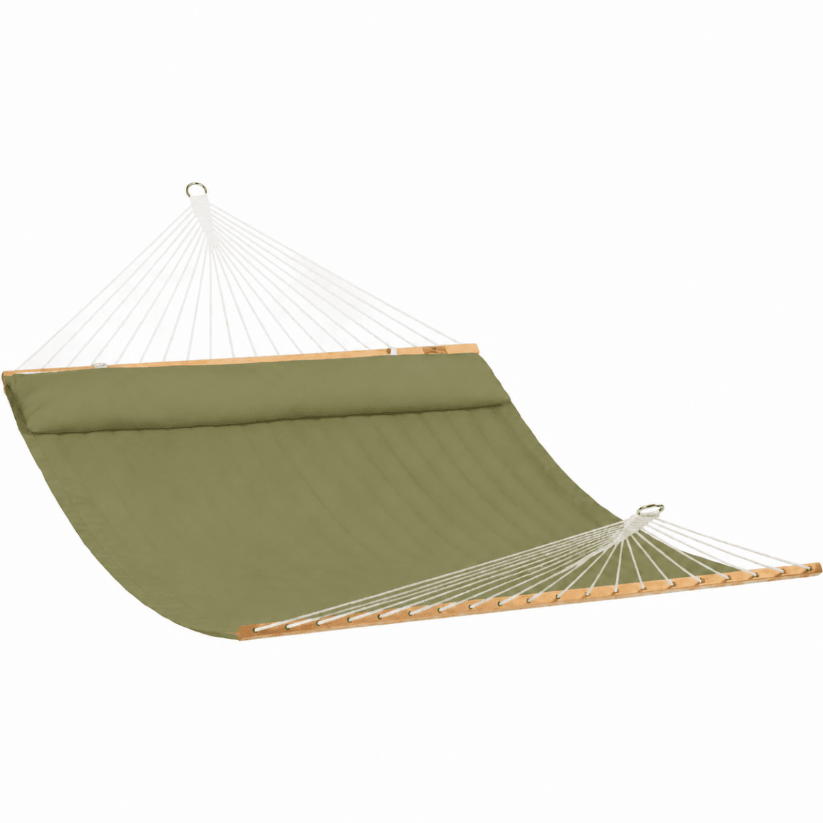 Pacific Hammocks Whitsunday King Quilted Hammock in Olive