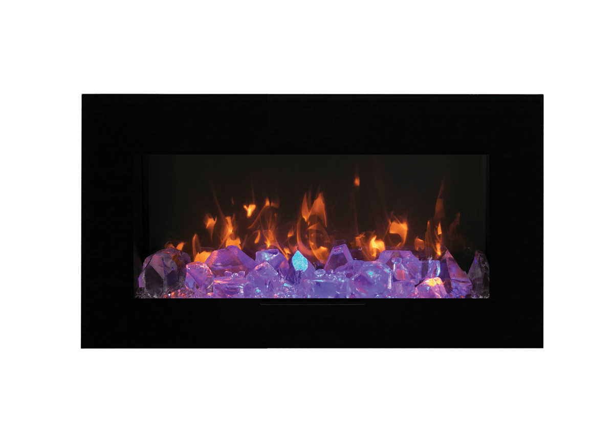 WM - FM - BG wall mount Electric Fireplace | Outdoorium