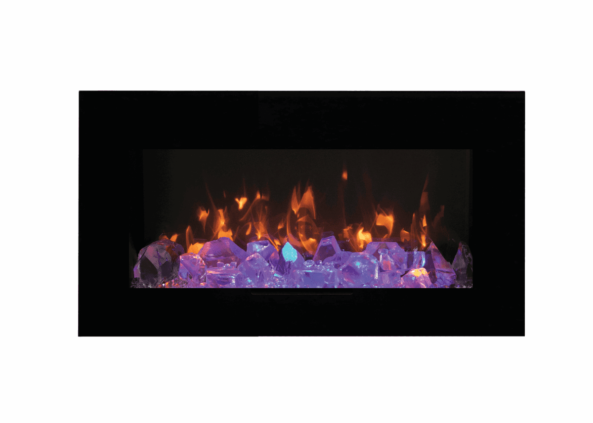 WM-FM-BG wall mount Electric Fireplace | Electric Fireplace