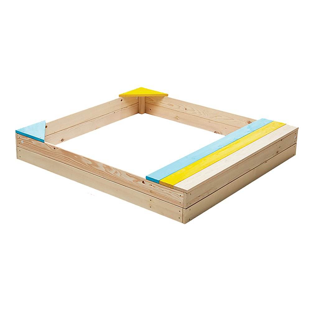 Wooden Kids Backyard Sandbox Children Outdoor Play Toy Sandpit - Outdoorium
