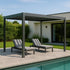 Yardtopia Elmont 3m x 4m Aluminium Adjustable Louvre Pergola | Outdoorium