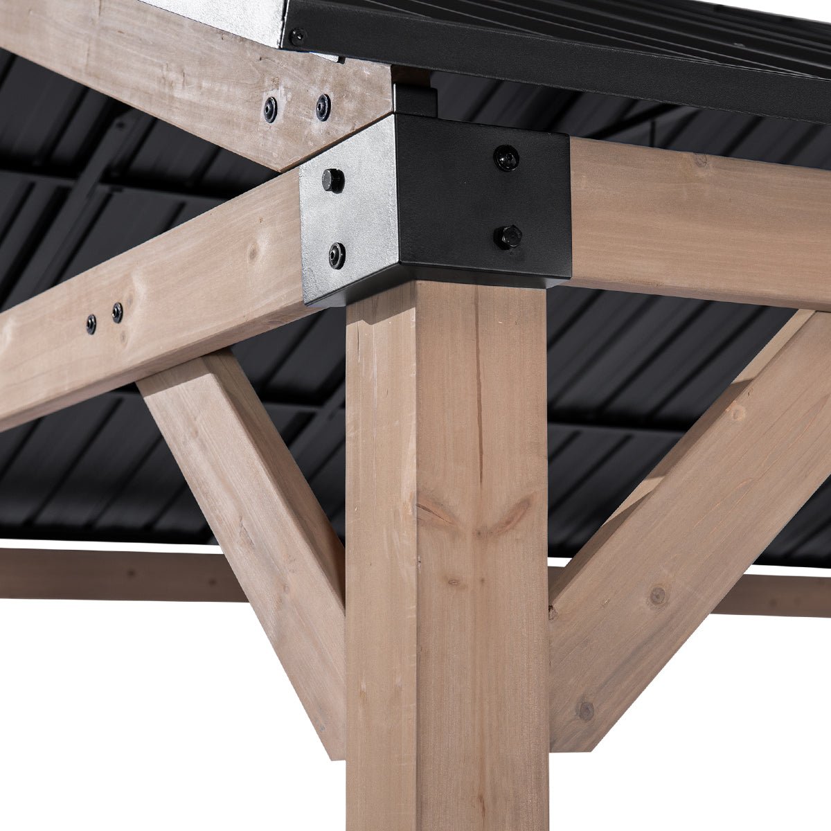Yardtopia Fremantle 3.6m x 3m Timber & Steel Gable Roof Gazebo | Outdoorium