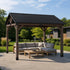 Yardtopia Fremantle 3.6m x 3m Timber & Steel Gable Roof Gazebo | Outdoorium