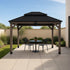Yardtopia Maryborough 3m x 3m Timber & Steel Double Hip Roof Gazebo | Outdoorium