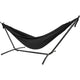 10ft Black Universal Steel Hammock Stand & Authentic Double Clasico Hammock in Midnight | Outdoorium
