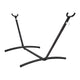 10ft Universal Steel Hammock Stand in Black | Outdoorium