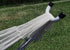 10ft Universal Steel Hammock Stand in White - Outdoorium