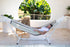 10ft Universal Steel Hammock Stand in White - Outdoorium