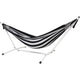 10ft White Universal Steel Hammock Stand & Authentic Double Raya Hammock in Binario | Hammock Combo