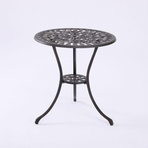 2 Seater Dominique Cast Aluminium Bistro Set - Outdoorium