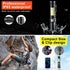 7 Modes Waterproof Rechargeable UV Light Flashlight Torch for Camping - Outdoorium