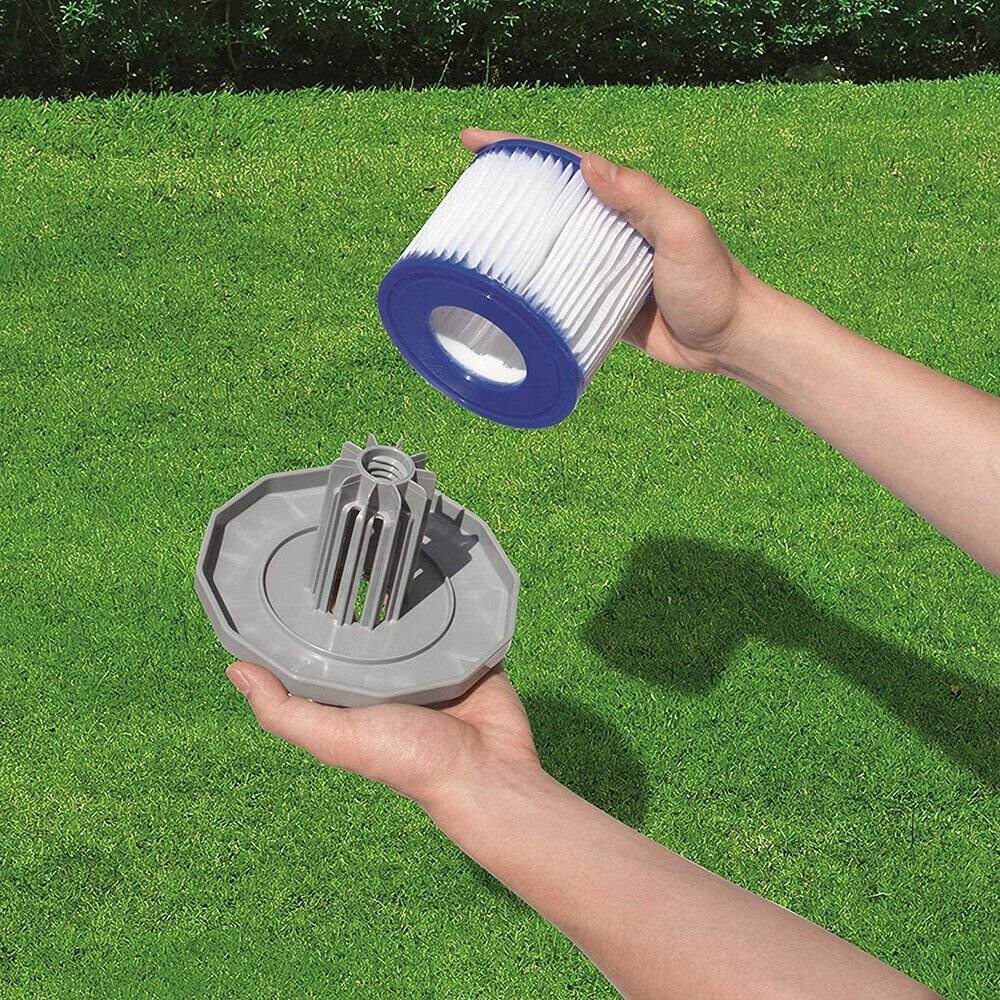 8PCS Replacement Bestway VI Filter Cartridge Inflatable Lay-Z-Spa Filters 58323 - Outdoorium