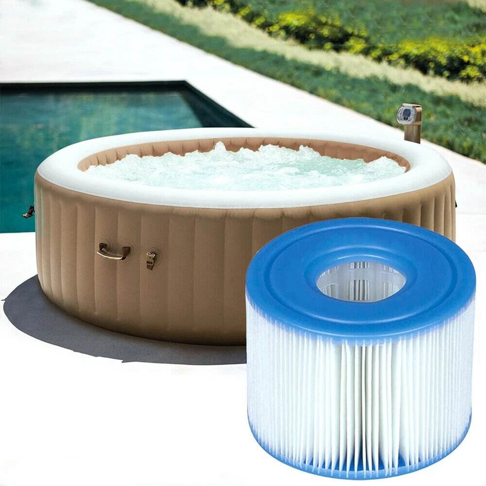 8PCS Replacement Bestway VI Filter Cartridge Inflatable Lay-Z-Spa Filters 58323 - Outdoorium