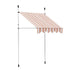 Instahut Window Fixed Pivot Arm Awning Outdoor Door Canopy 2X1.8M Beige/Brown | Outdoorium