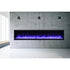Amantii Symmetry XT Smart 100 inch extra-tall electric fireplace