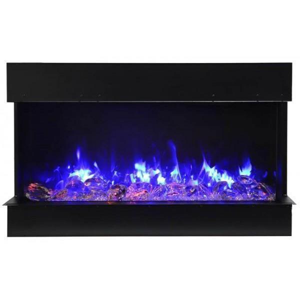 Amantii 30 TRU VIEW SLIM – 3 Sided Electric Fireplace - 76cm - Outdoorium