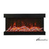 Amantii Tru View XT XL Smart 72 inch extra-tall electric fireplace