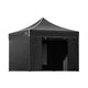 Instahut Gazebo Pop Up Marquee 3x3m Folding Tent Wedding Gazebos 500D Black | Outdoorium