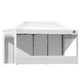 Instahut Gazebo Pop Up Marquee 3x6 Folding Tent Gazebos 500D Oxford Fabric White | Outdoorium
