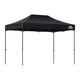 Instahut Gazebo Pop Up Marquee 3x4.5 Folding Tent 500D Wedding Camping Black | Outdoorium