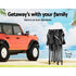 Instahut Gazebo Pop Up Marquee 3x4.5 Folding Tent 500D Wedding Camping Black | Outdoorium