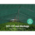 Instahut 70% Shade Cloth 3.66x30m Shadecloth Sail Heavy Duty Green - Outdoorium