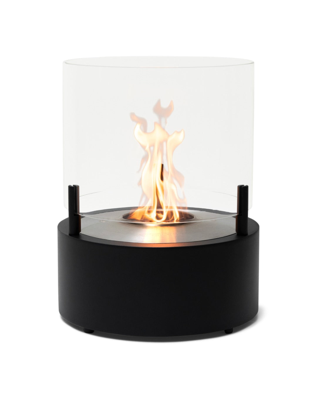 EcoSmart T-Lite 8 Designer Fireplace - Black + Black Burner - Outdoorium