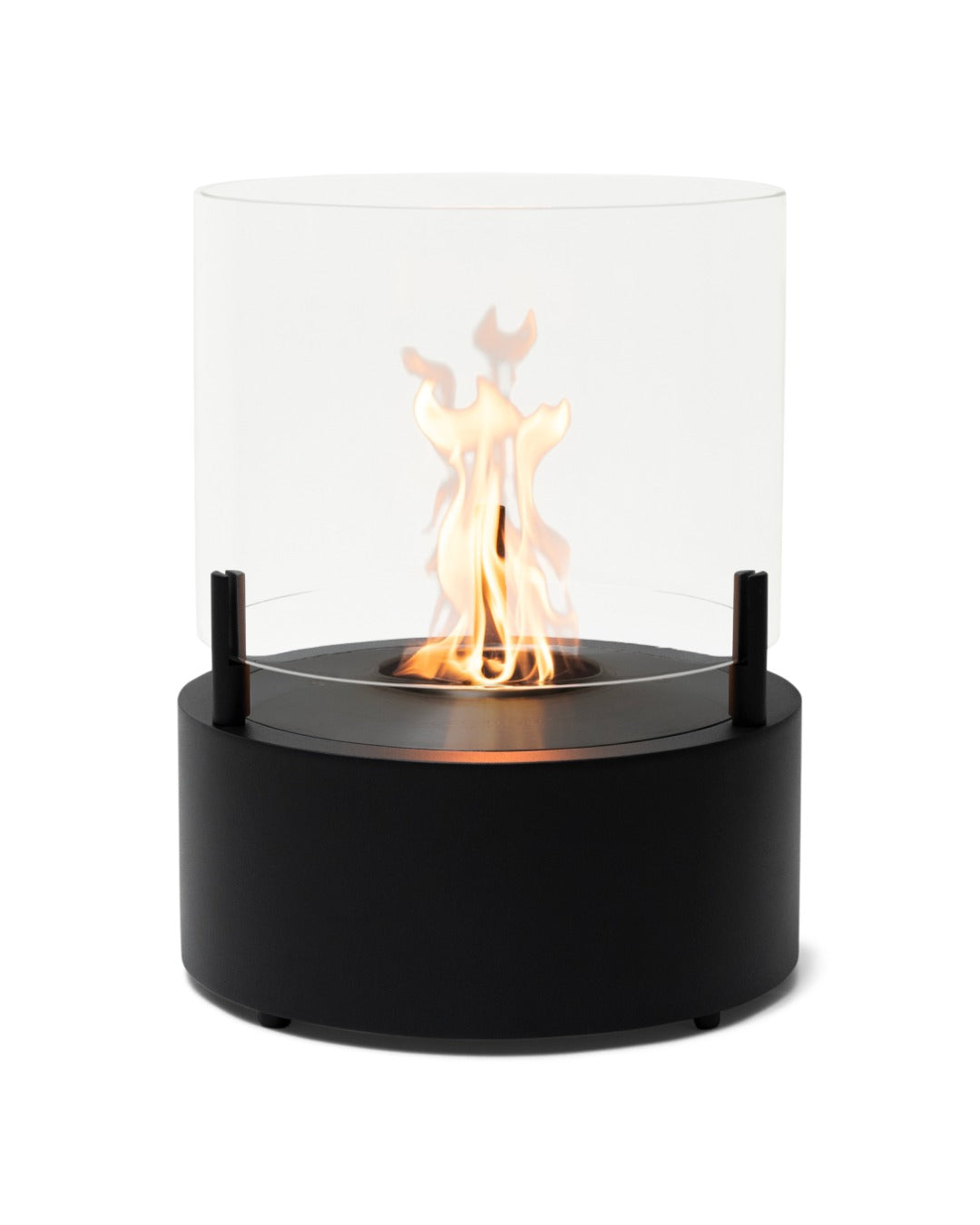 EcoSmart T-Lite 8 Designer Fireplace - Black + Black Burner - Outdoorium