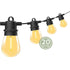 Festoon String Lights 20 Bulbs 23M Fairy LED Waterproof Outdoor - Outdoorium