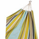 Corban Aqua Hammock Multicoloured Stripes 220x140cm | Home & Garden > Hammocks