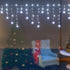 Jingle Jollys Christmas Lights 80 LED 3M Icicle Light Snow Decorations - Outdoorium