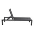 Adjustable Outdoor Sun Lounger in Aluminium Dark Grey - Outdoorium
