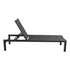 Adjustable Outdoor Sun Lounger in Aluminium Dark Grey - Outdoorium