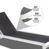 Adjustable Outdoor Sun Lounger in Aluminium White | Outdoorium