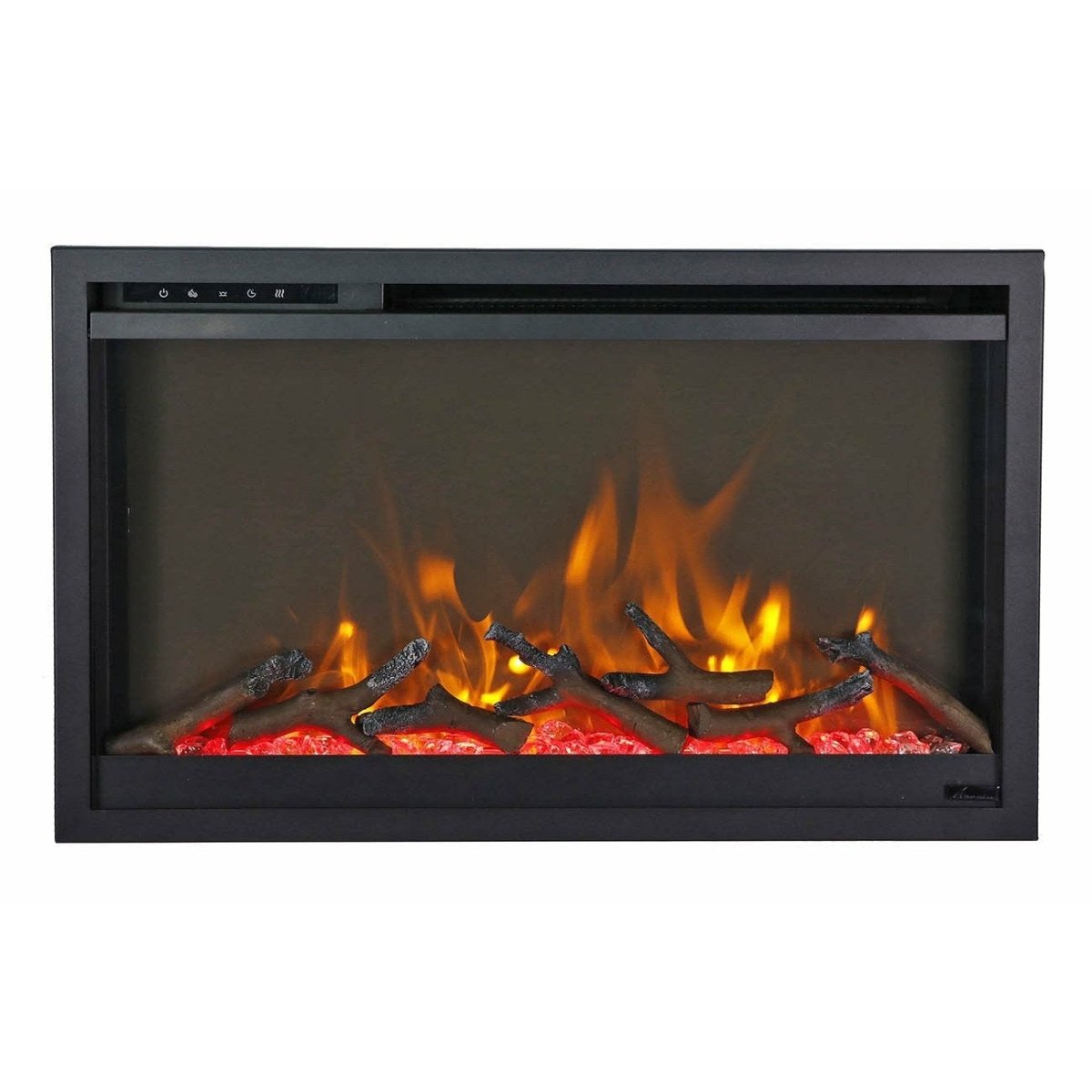 Amantii 33 TRD-Xtraslim – Extra Slim Electric Fireplace - Outdoorium