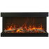 Amantii 40 TRU VIEW XL XT – 3 Sided Electric Fireplace - 101cm - Outdoorium