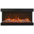 Amantii 40 TRU VIEW XL XT – 3 Sided Electric Fireplace - 101cm - Outdoorium