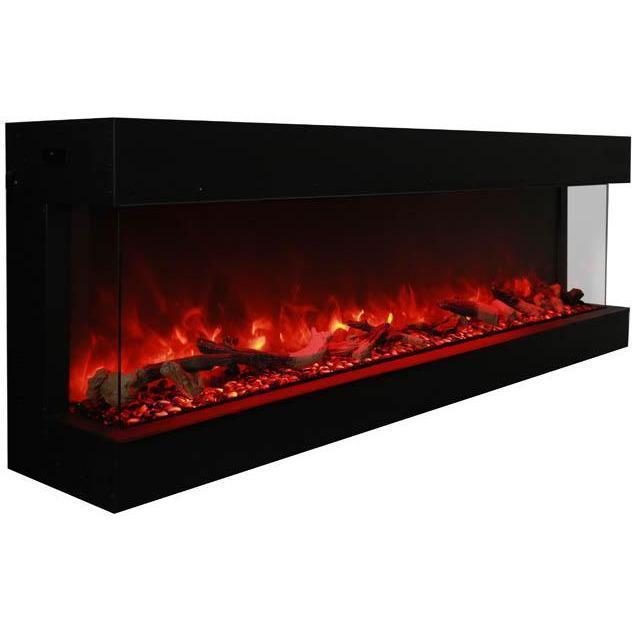 Amantii 50-TRU-VIEW-XL – 3 Sided Electric Fireplace -127cm - Outdoorium