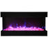 Amantii 50-TRU-VIEW-XL – 3 Sided Electric Fireplace -127cm - Outdoorium