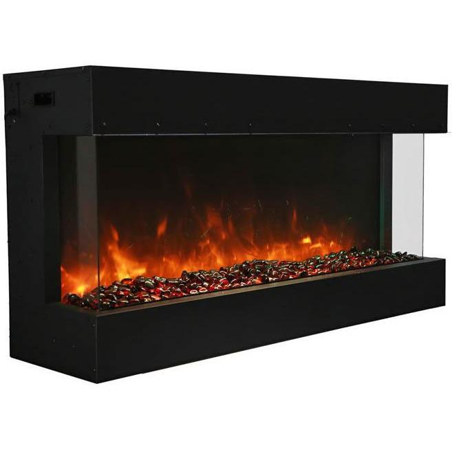 Amantii 50-TRU-VIEW-XL – 3 Sided Electric Fireplace -127cm - Outdoorium