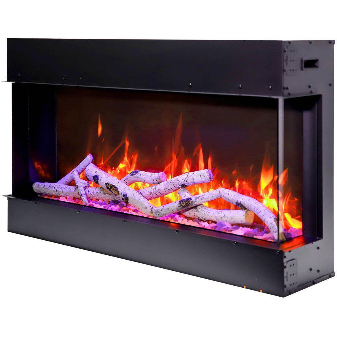 Amantii 60 TRU VIEW SLIM – 3 Sided Electric Fireplace - 152cm - Outdoorium